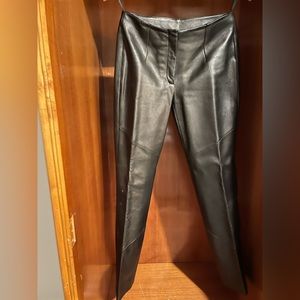 Genuine leather pants